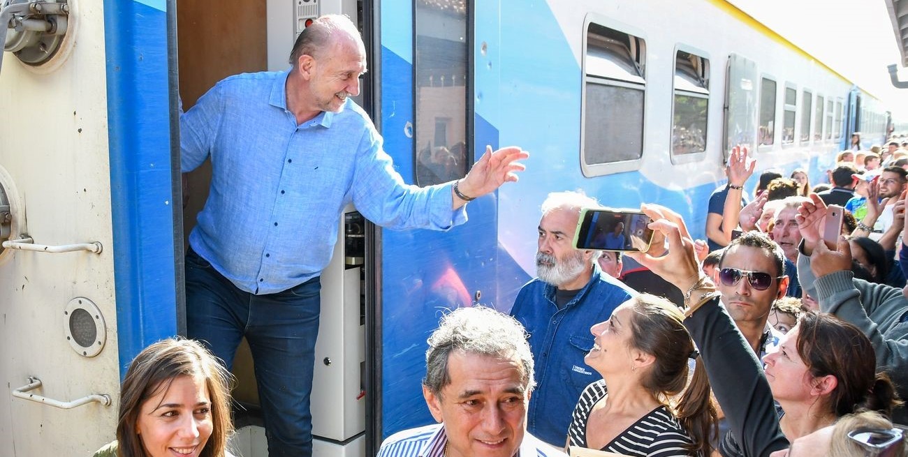 Perotti realizó una intensa agenda de actividades en el departamento San Cristóbal