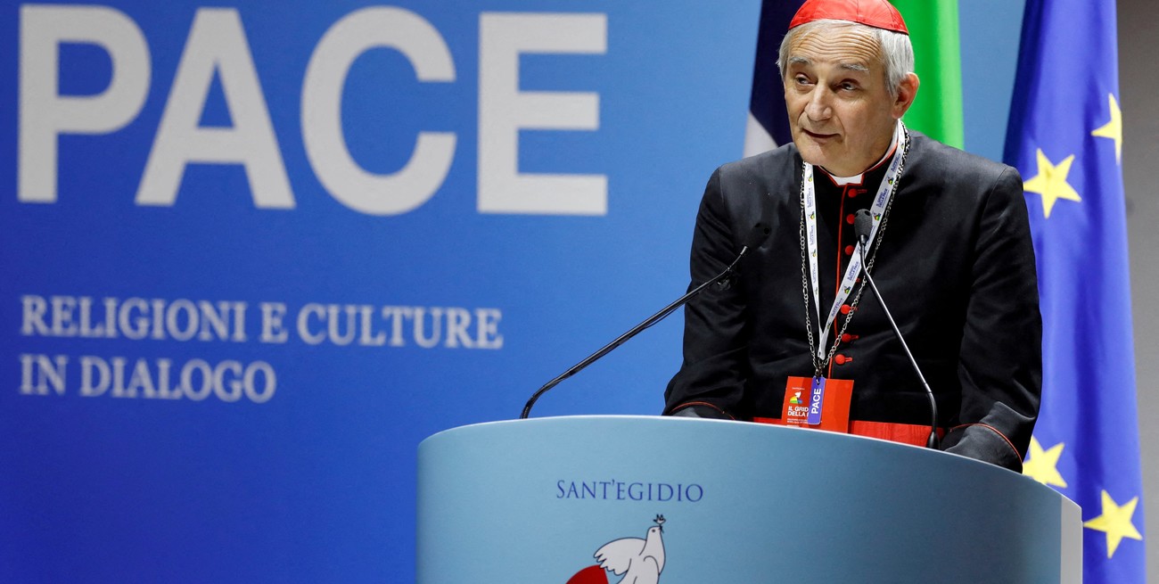 El cardenal de Bolonia inició la misión de paz para la guerra en Ucrania