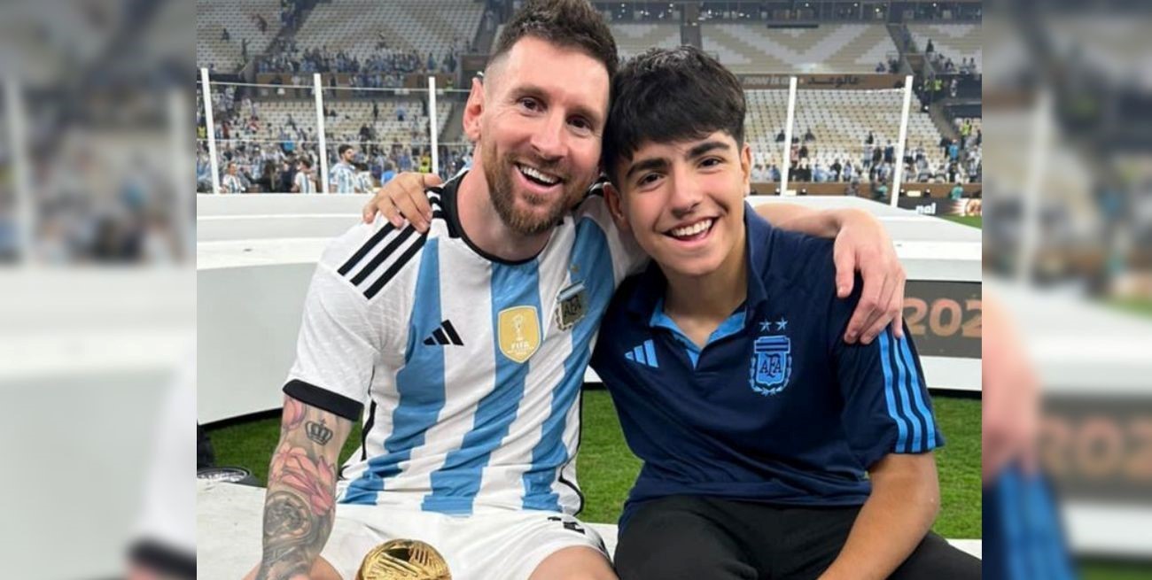 El hijo del "Kun" Agüero fue crítico en redes tras la salida de Messi del PSG
