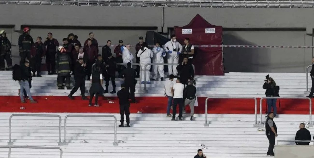 Extienden un día la clausura en la tribuna Sívori para investigar la muerte del hincha de River