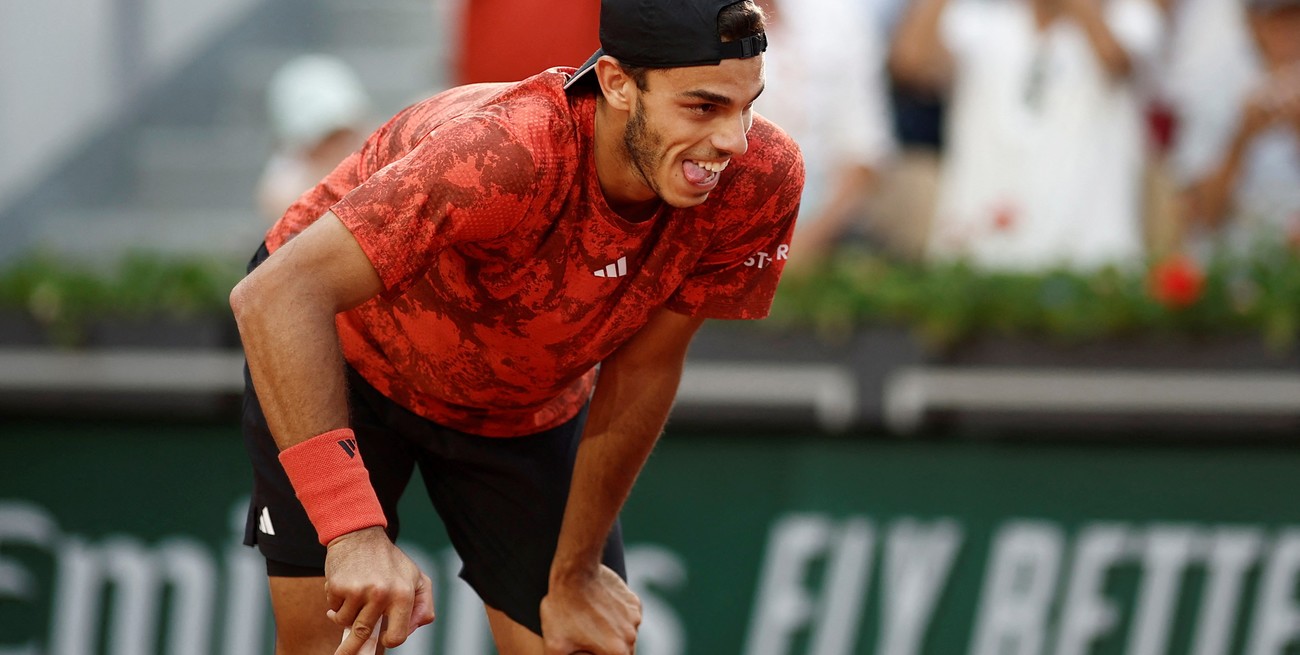 La vez que Cerúndolo si se sinceró con el doble pique, a diferencia de Rune este lunes en Roland Garros