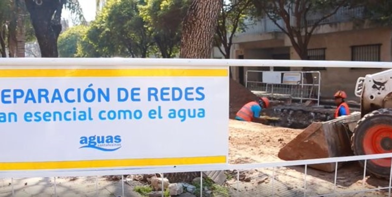 Cortes de tránsito por trabajos de ASSA en distintos puntos de la ciudad de Santa Fe