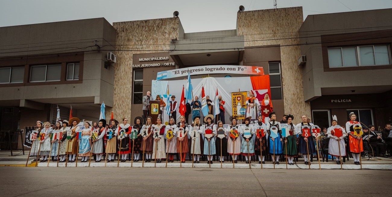 San Jerónimo Norte vive una nueva Fiesta del Folklore Suizo