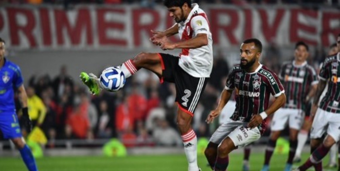 River derrotó a Fluminense y renovó sus chances de clasificación