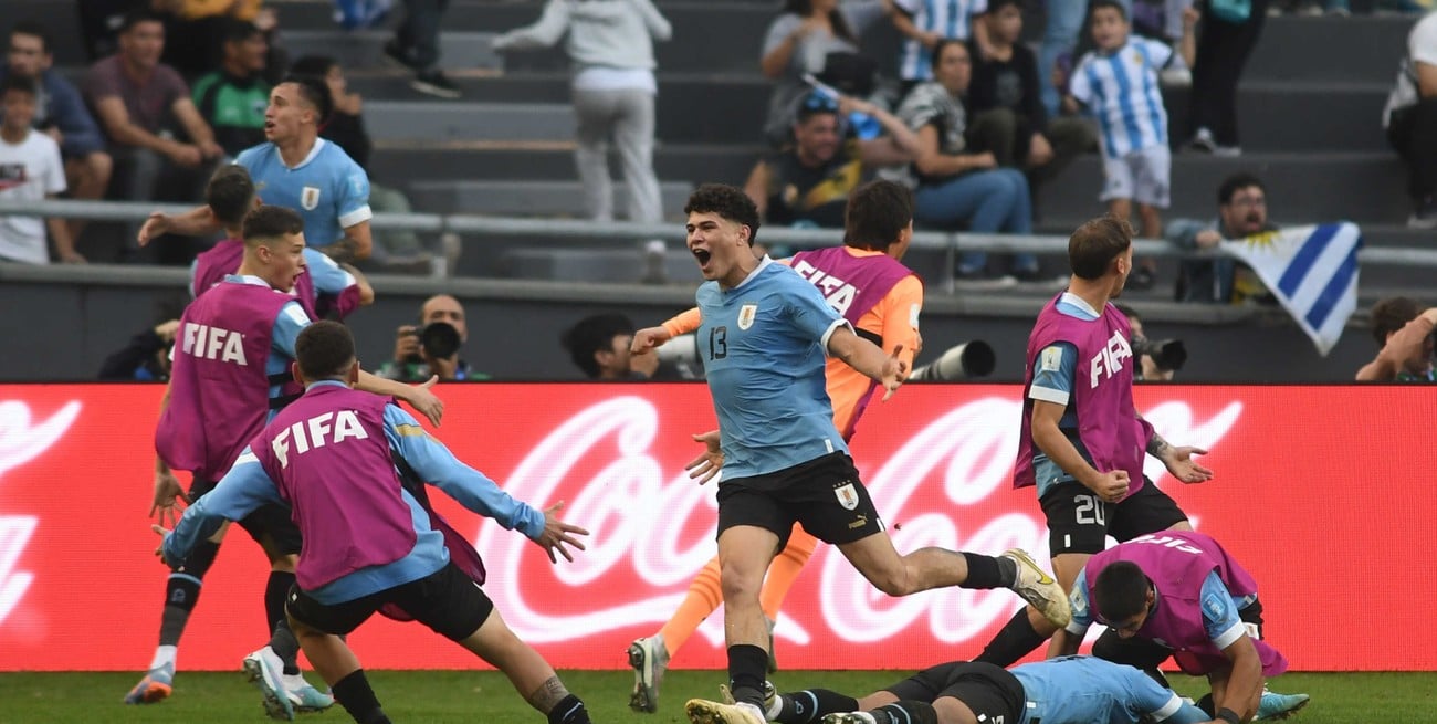 Uruguay venció 1 a 0 a Israel y es el primer finalista del Mundial Sub 20