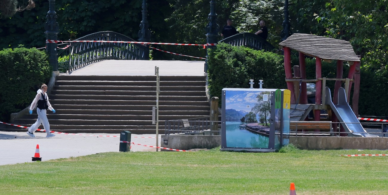 Macron anunció una "leve mejoría" en los niños atacados a cuchillazos en Francia