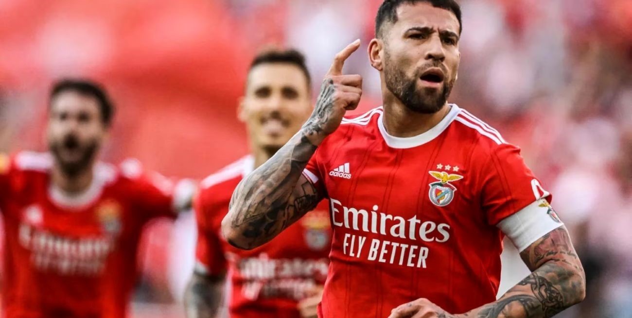 Benfica festeja: Nicolás Otamendi renovó por dos temporadas más