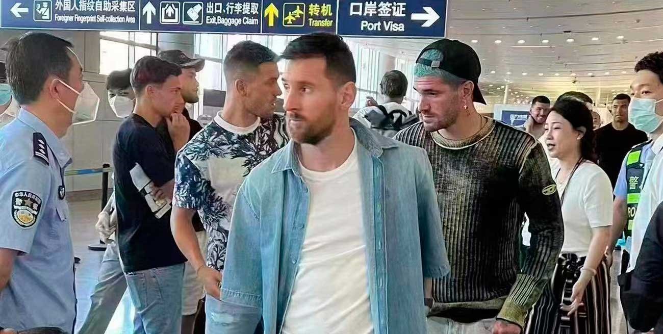 El furor por Messi y Argentina se instaló en China