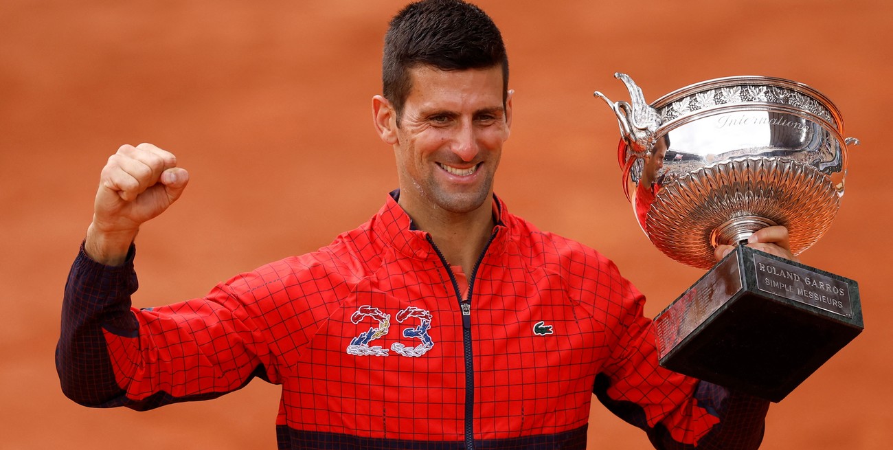 Djokovic ganó Roland Garros y vuelve a ser el jugador con más Grand Slams en la historia del tenis