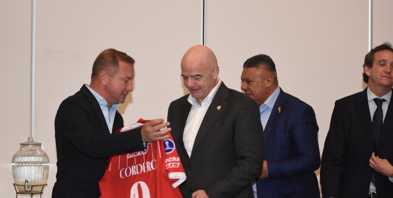 Infantino con todos…¡menos Colón y Unión!