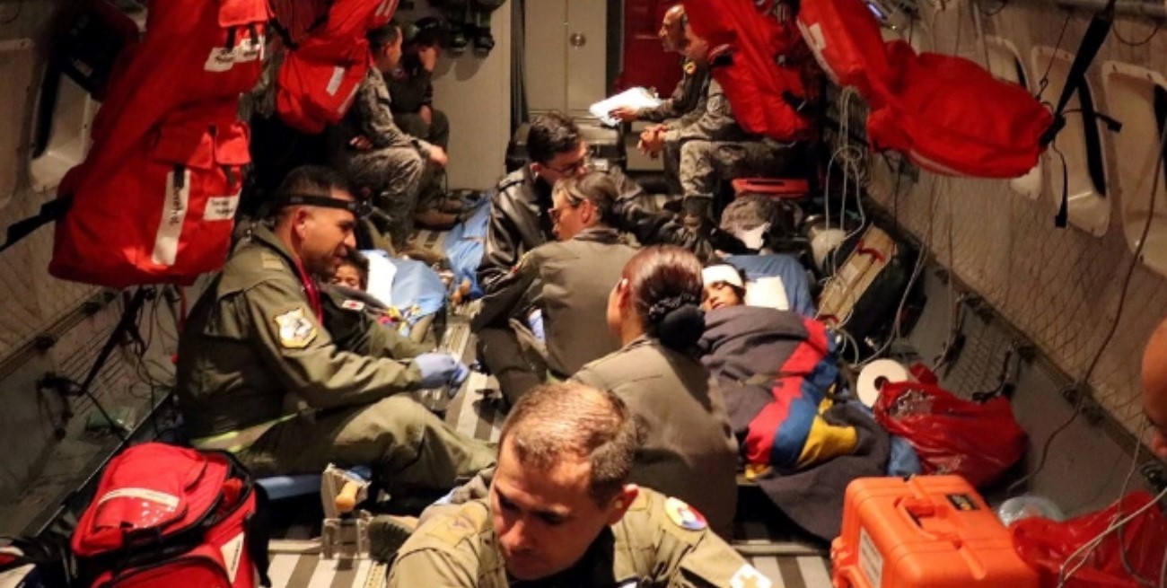 Video: el momento en el que encuentran a los hermanos colombianos en la selva