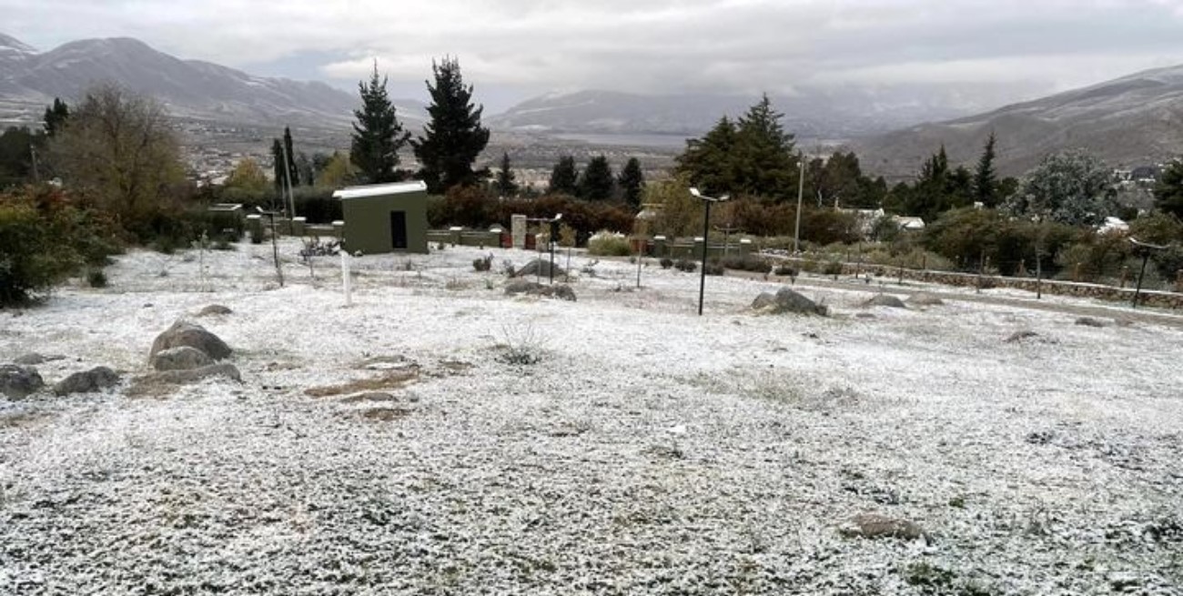Video: nevó por primera vez en los valles de Tucumán