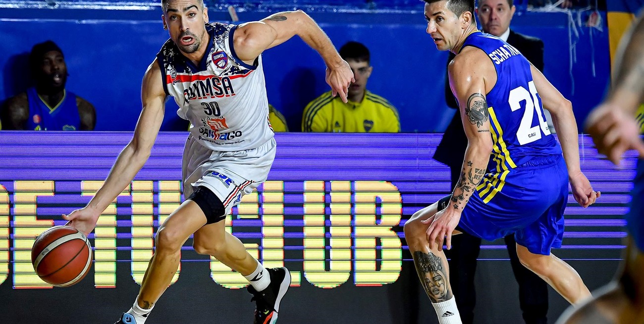 LNB: Quimsa superó a Boca en la Bombonerita y pasó al frente de nuevo en la serie