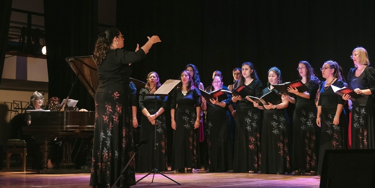 Encuentro Coral en el Complejo Educativo Sarmiento de la ciudad de Santa Fe