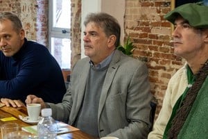 El ministro Llonch en la presentación de la Fiesta Provincial de la Yerra.