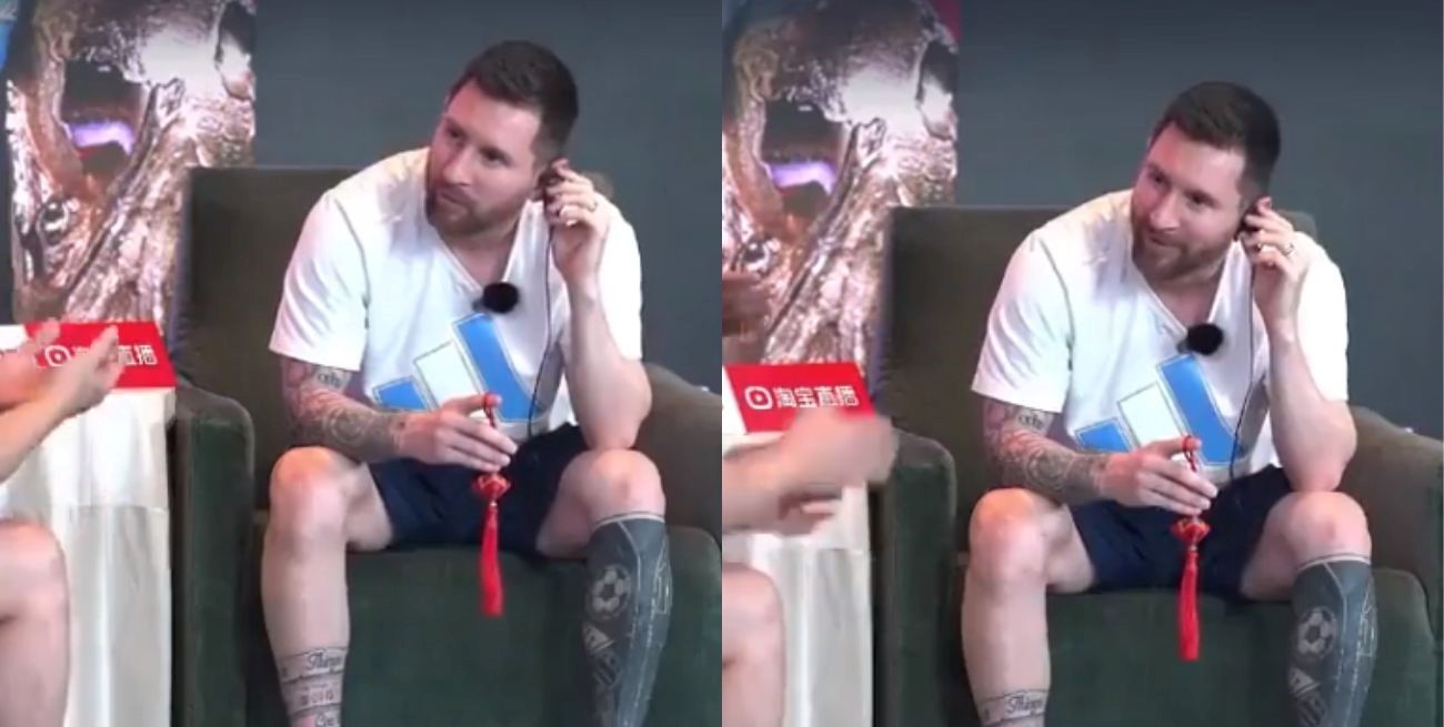 ¿Qué dijo?: el insólito video de Lionel Messi hablando en chino