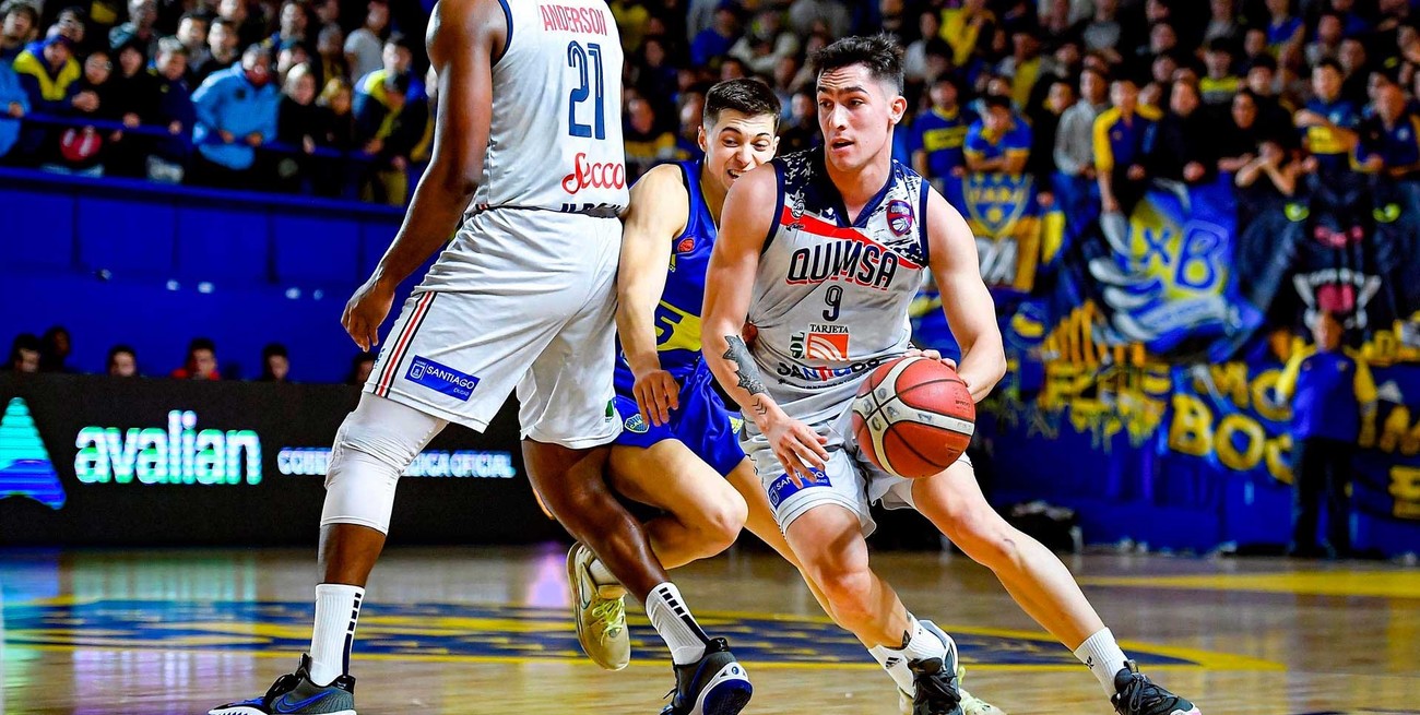 Quimsa se impuso en el cuarto juego ante Boca y quedó a las puertas del título