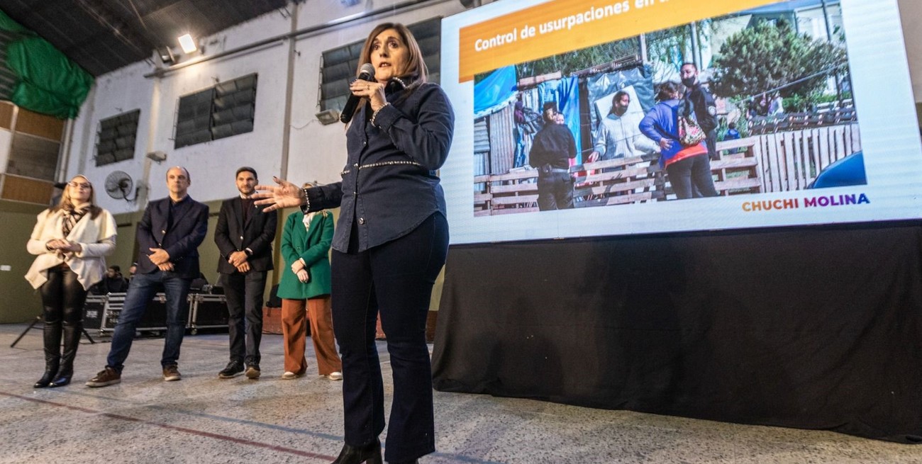 Trabajo en equipo con Provincia, control del espacio público y tecnología: ejes de Chuchi Molina en Seguridad