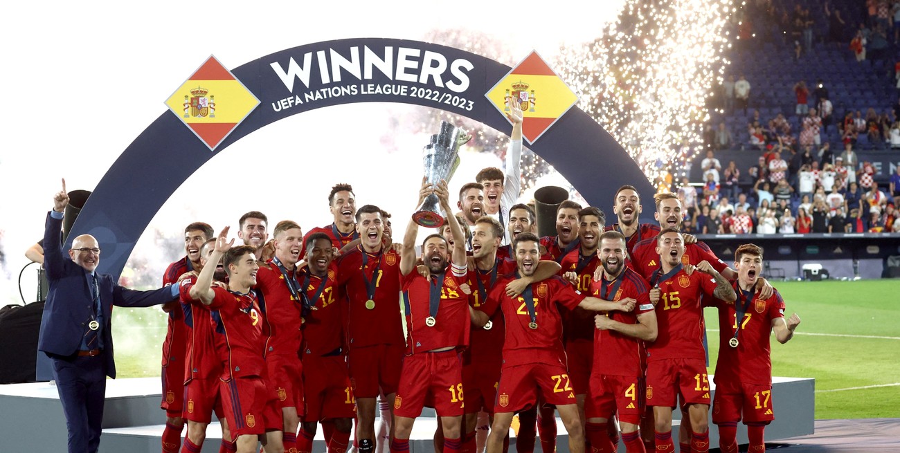 España venció por penales a Croacia y es el campeón de la Liga de las Naciones de Europa