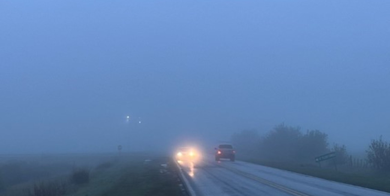 Rige una advertencia por niebla para Santa Fe y provincias vecinas