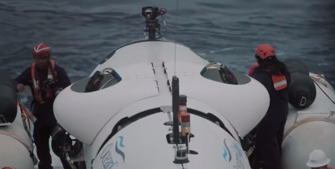 Video: un youtuber viajó en el Titán desaparecido y contó su experiencia