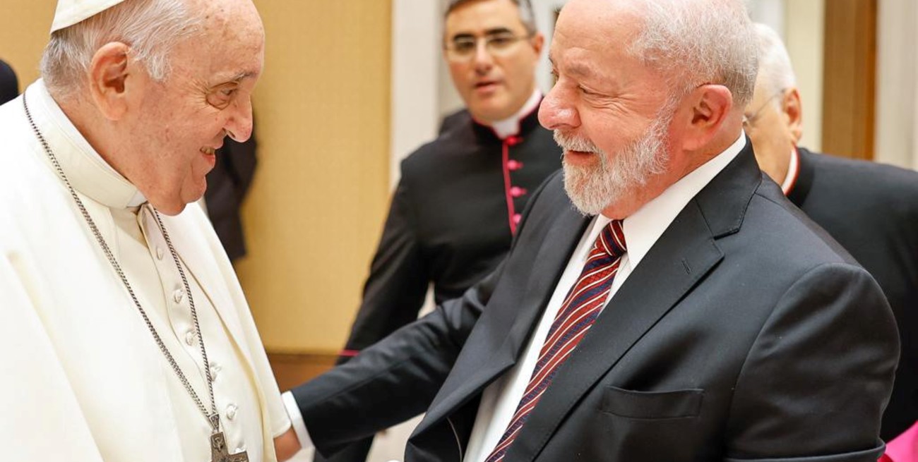 El papa Francisco y Lula da Silva se reunieron en el Vaticano