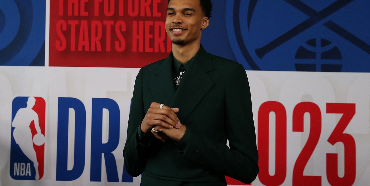 Draft de la NBA: Victor Wembanyama fue elegido en primer lugar por San Antonio Spurs