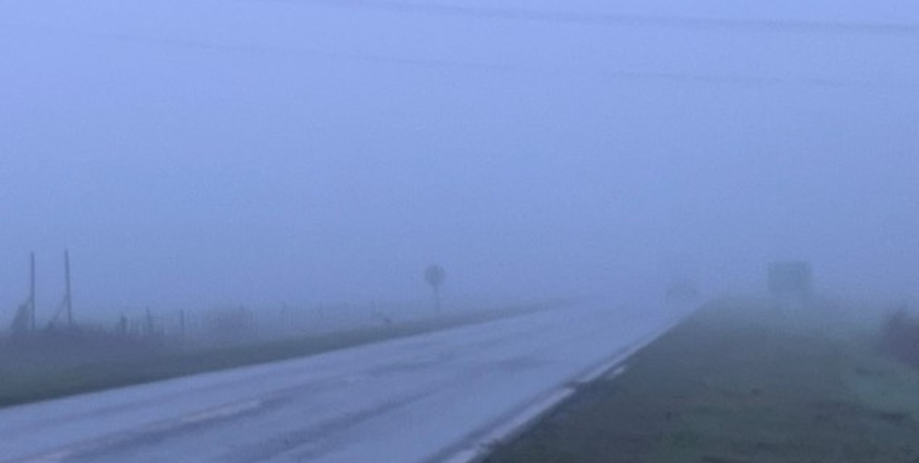 Atención conductores: alerta por probables bancos de niebla en Santa Fe