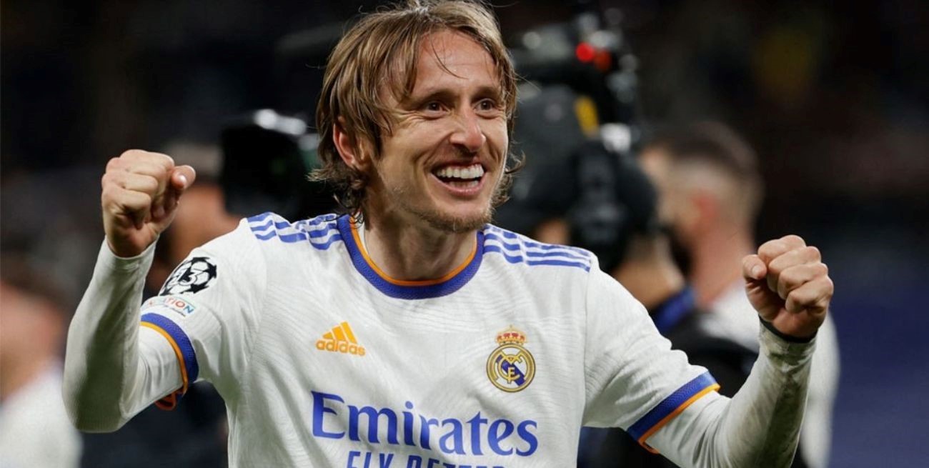 Luka Modric renovó su contrato con el Real Madrid 
