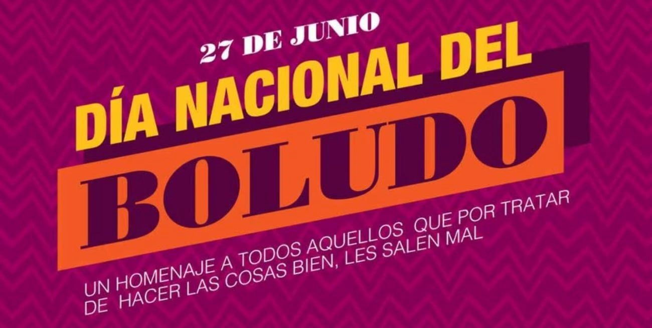 Día Nacional del Boludo: por qué se celebra en Argentina
