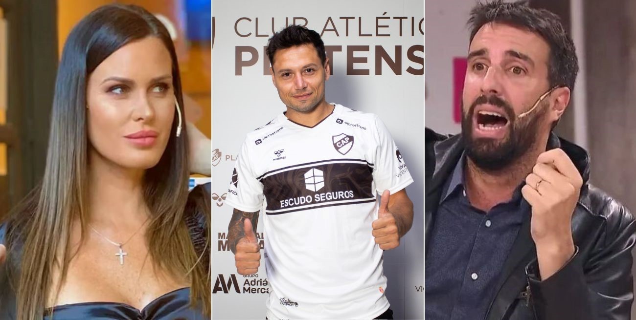 Video: el picante cruce entre Natalie Weber y Mauro Zárate con Flavio Azzaro en vivo