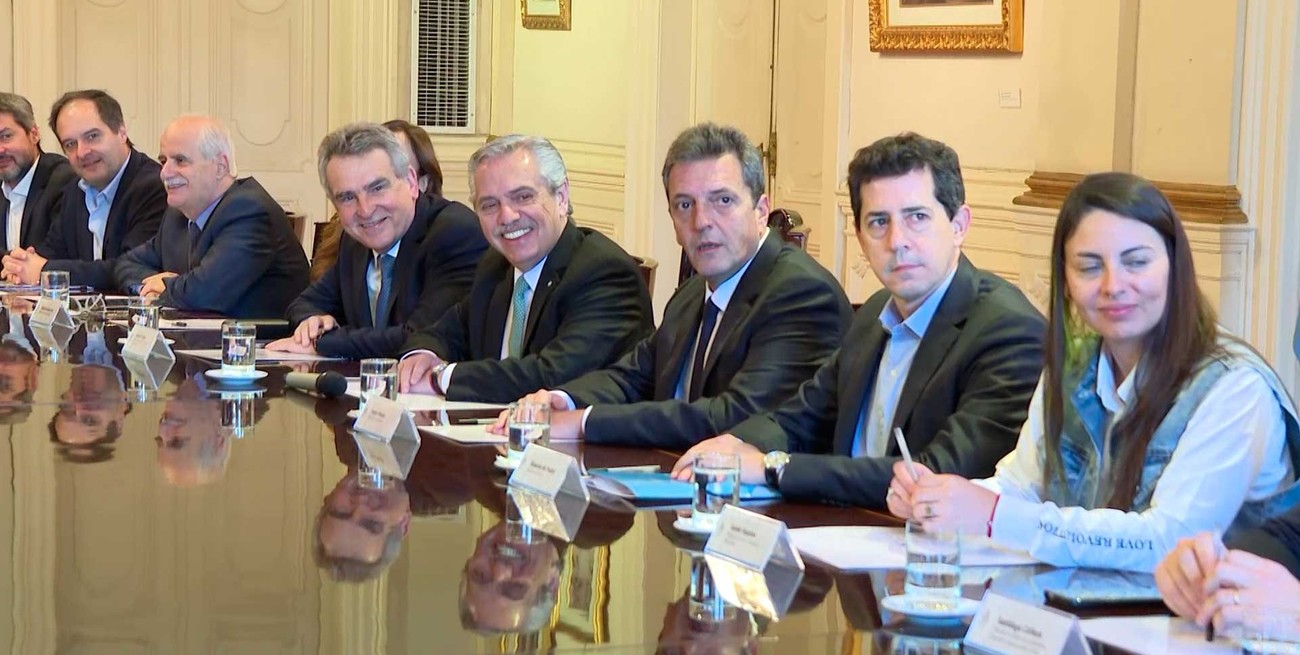 Con Alberto, Massa, Rossi y Wado, el gabinete nacional busca cerrar filas tras la presentación de listas