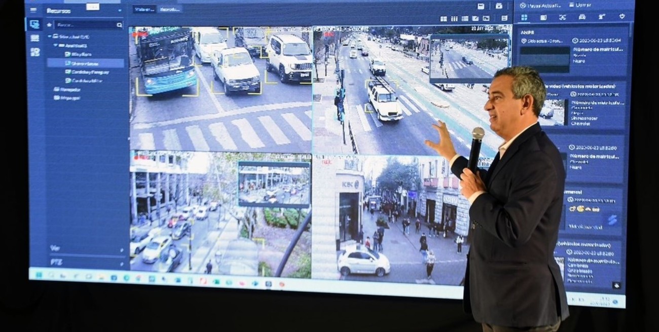Rosario sale a comprar 600 cámaras de vigilancia con inteligencia artificial