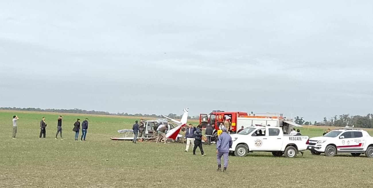 Video: se estrelló una avioneta que hacía acrobacias y murieron sus dos pasajeros