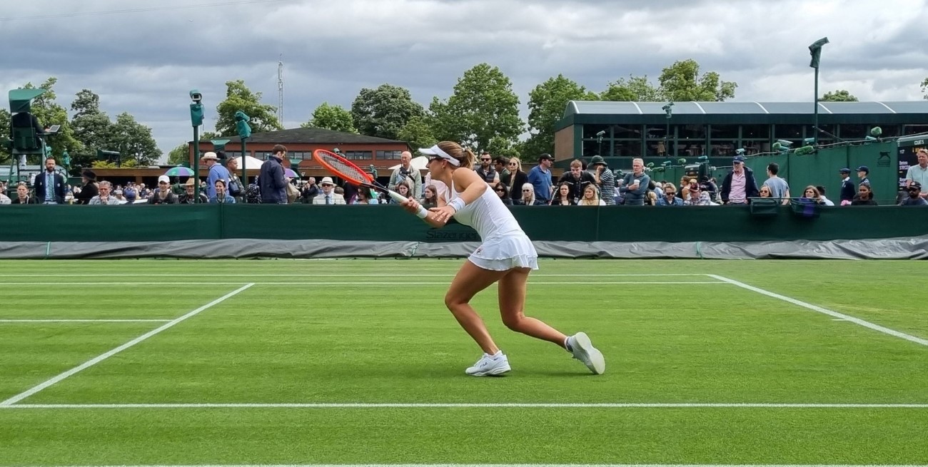 La rosarina Podoroska ganó en primera ronda de Wimbledon