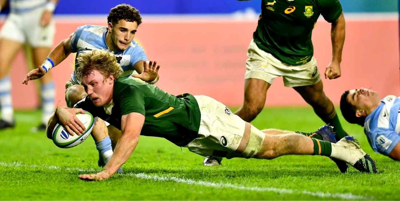 Los Pumitas perdieron frente a Sudáfrica y jugarán por el noveno puesto en el Mundial Sub20 de rugby