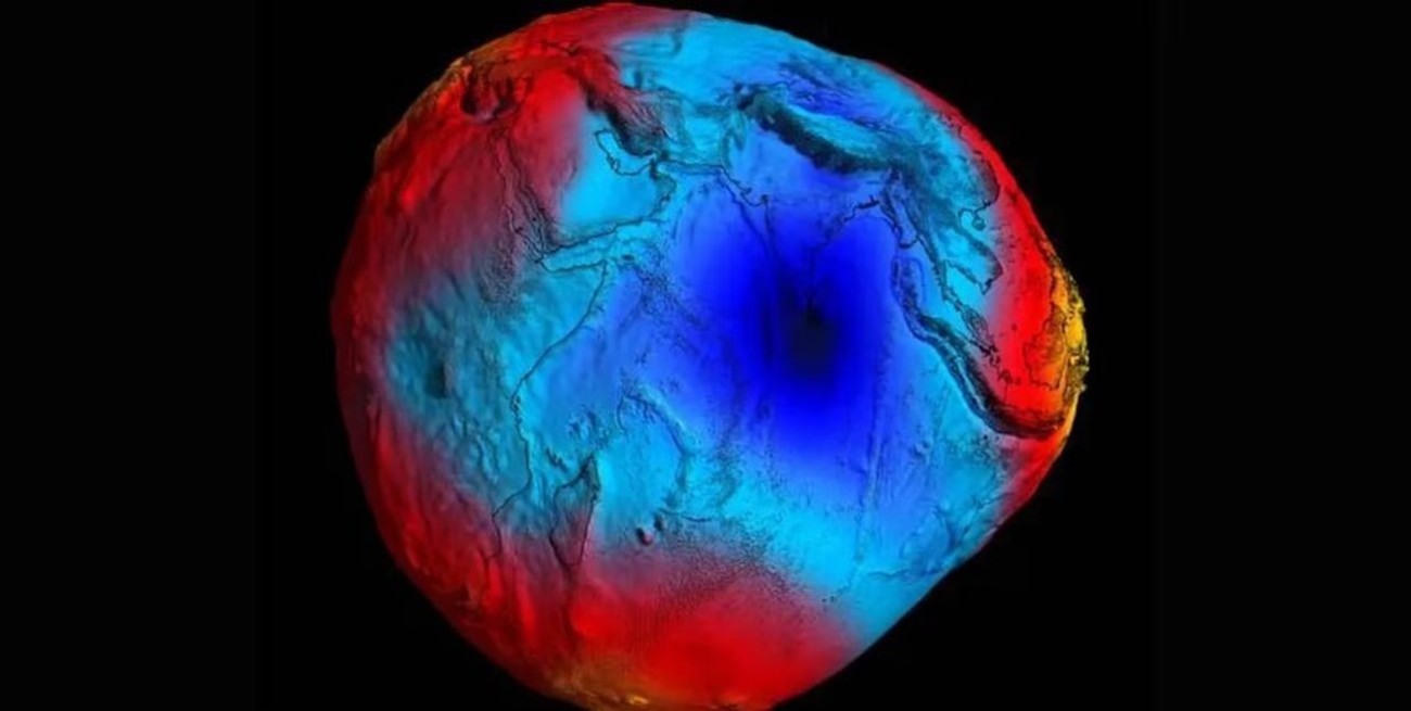 Hay un agujero gravitacional en el planeta Tierra, ¿por qué se formó?