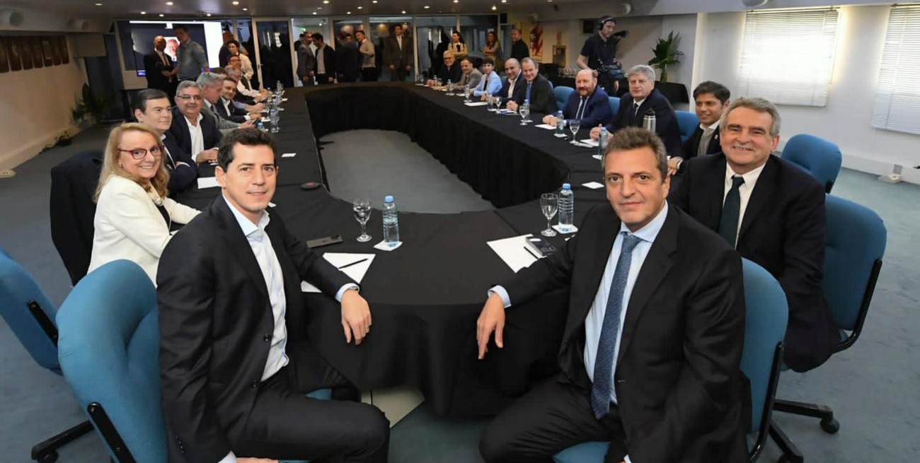 Gobernadores del PJ respaldaron la candidatura de Massa y Wado de Pedro será el jefe de campaña