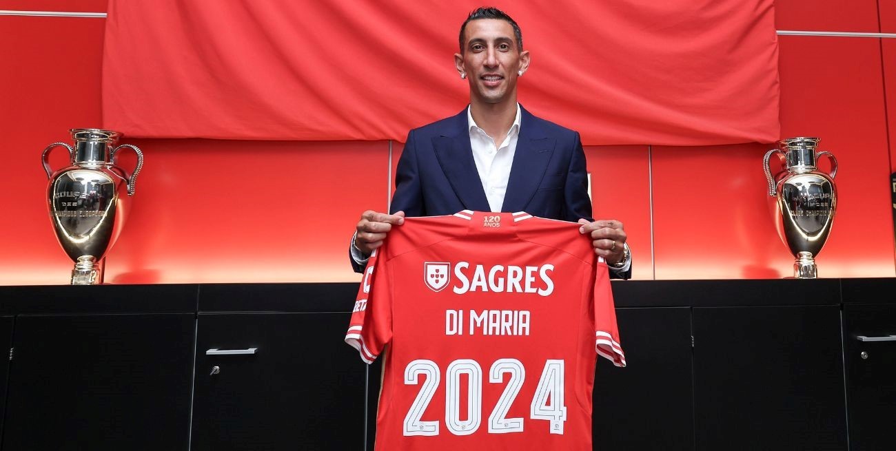 "Elegí con el corazón": Di María volvió a Benfica y lo recibió una multitud