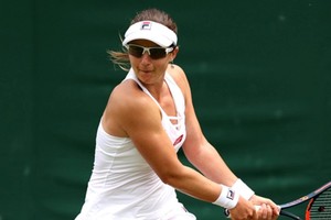 Podoroska en Wimbledon.