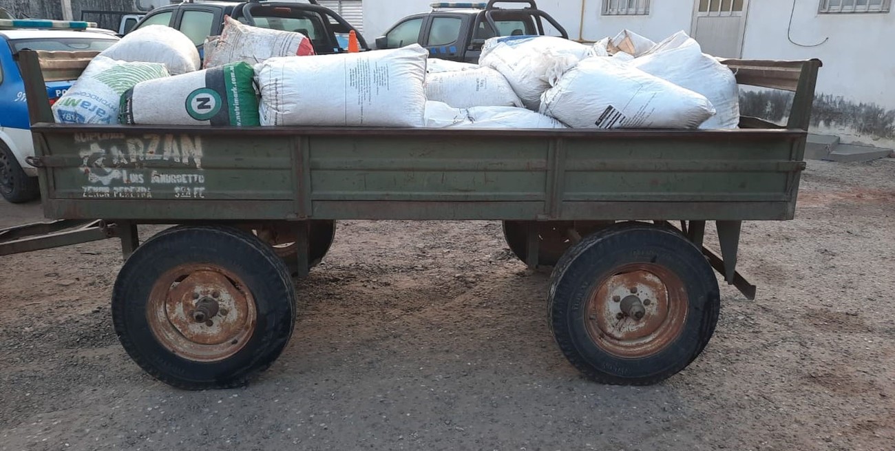 Coronda: cuatro detenidos por saqueos de vagones cargados con granos