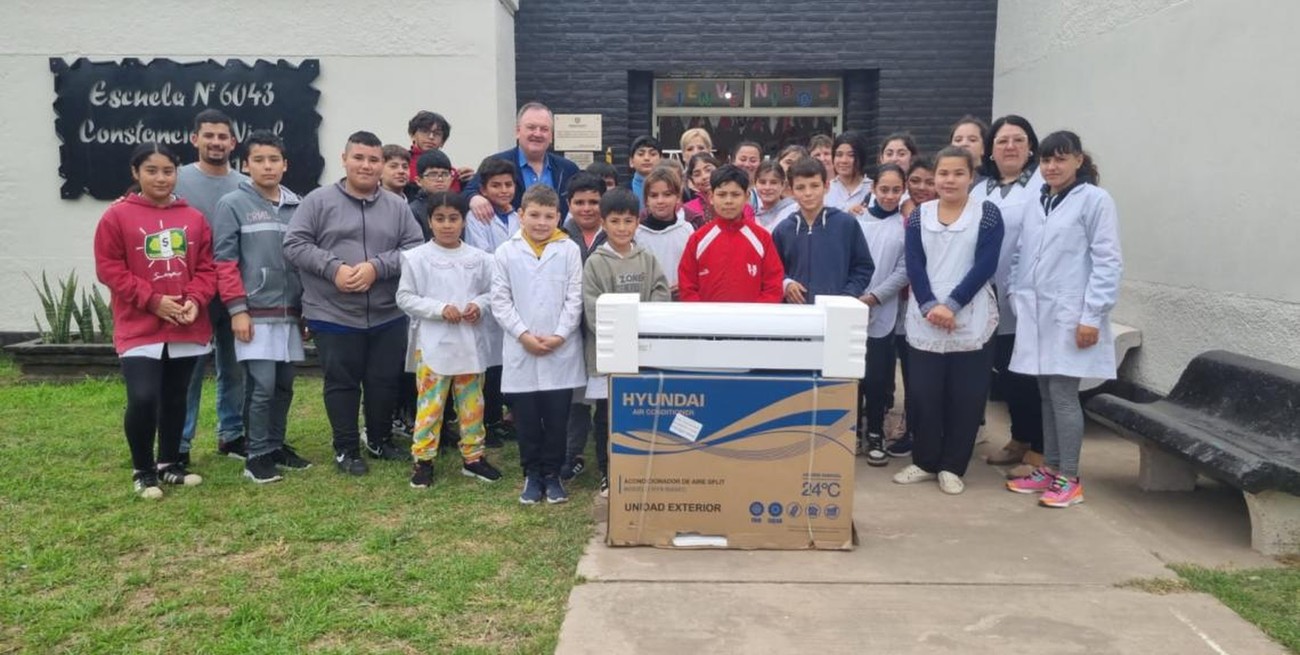 Michlig visitó localidades del departamento San Cristóbal