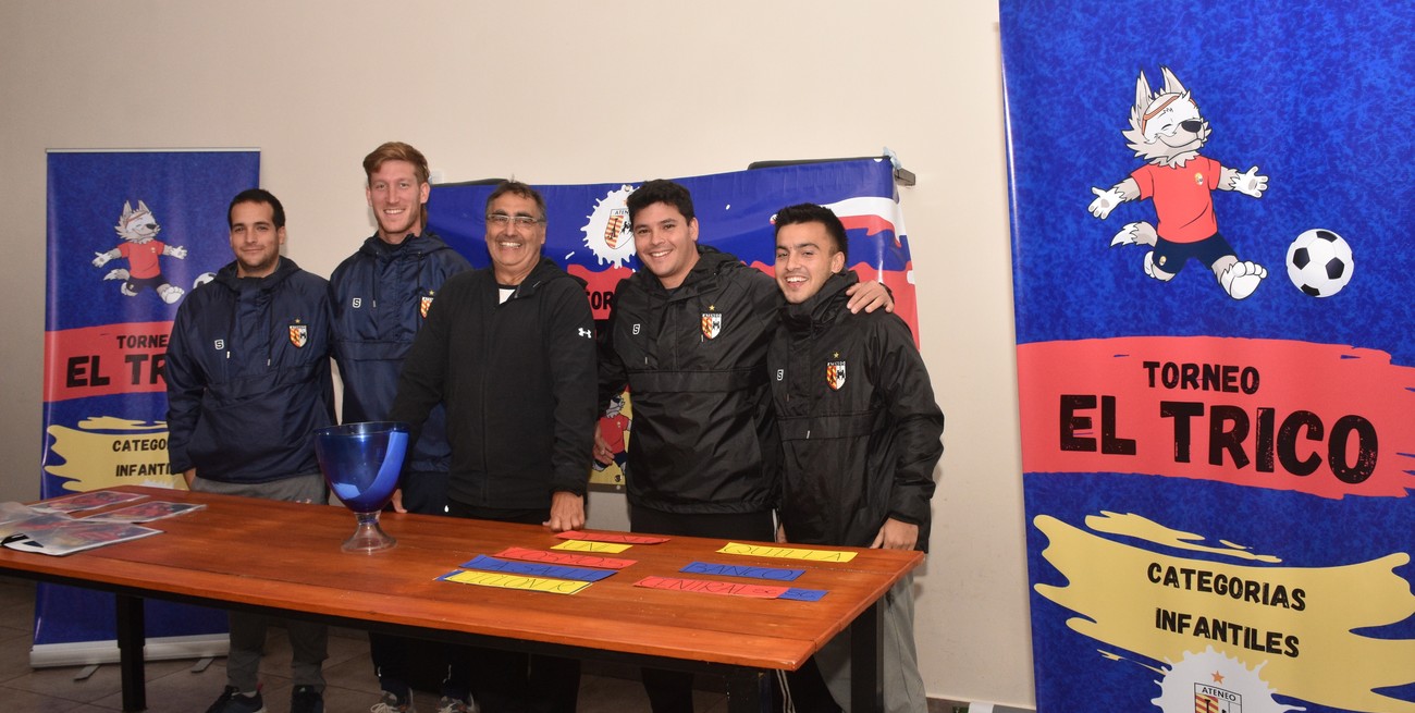 Pasión y diversión: Ateneo organiza el 6° torneo de Fútbol Infantil "Trico"