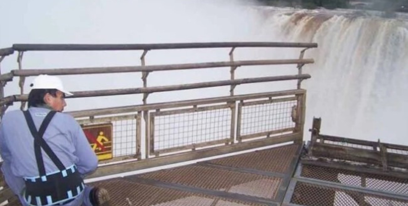 Cerraron el circuito Garganta del Diablo en Cataratas