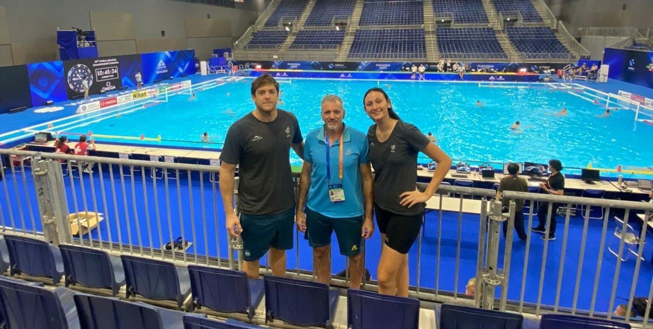 Tres santafesinos en los Mundiales de waterpolo
