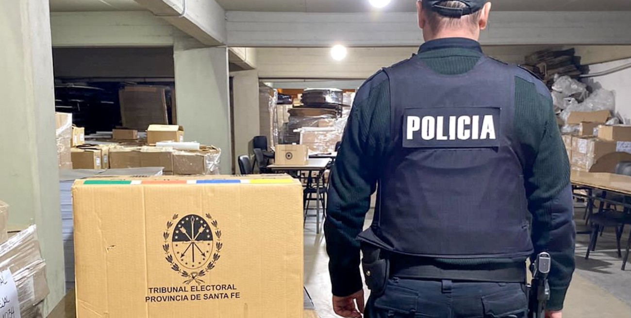 Casi 6.000 policías custodiarán las urnas este domingo en Santa Fe
