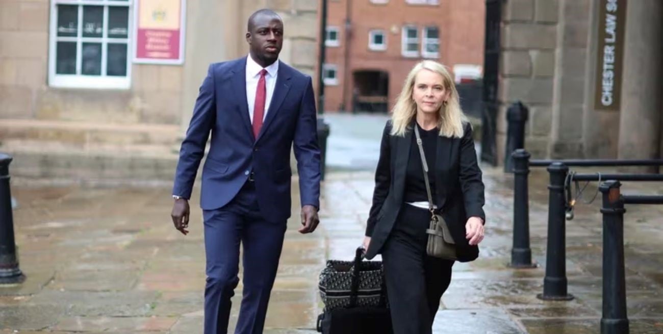 El futbolista Benjamin Mendy fue absuelto de los cargos de violación