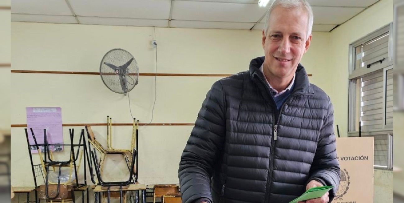 Votó Dionisio Scarpin: "Hay oportunidades para cambiar las cosas"