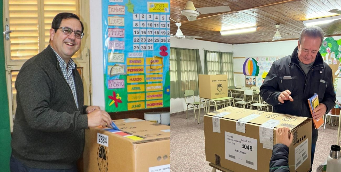 Los precandidatos que eligieron votar temprano en el norte