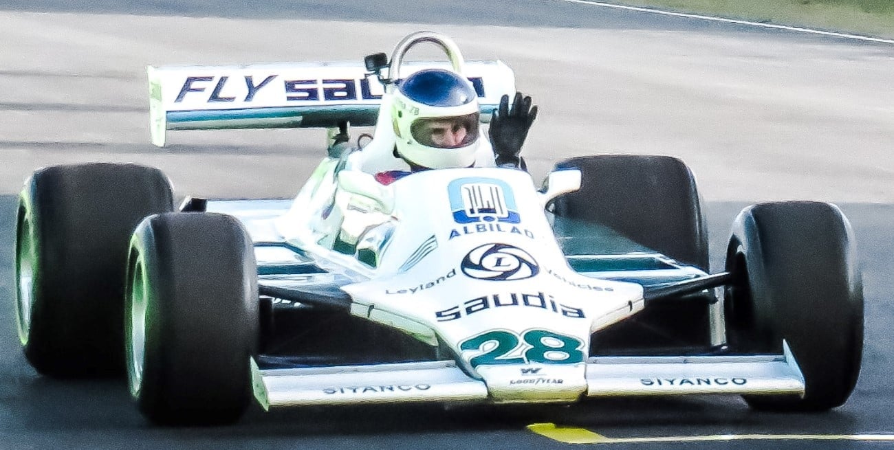 Volvió a girar el Williams del "Lole" Reutemann